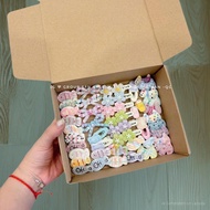 Set 50c kẹp tóc dễ thương nhiều kiểu hình hoạ tiết ngộ nghĩnh đáng yêu