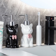 Car Ribbon Hand Soap Dispenser Liquid Soap Lotion Dispenser Luxury Cat Ribbon Cat Ribbon Ceramic Soa