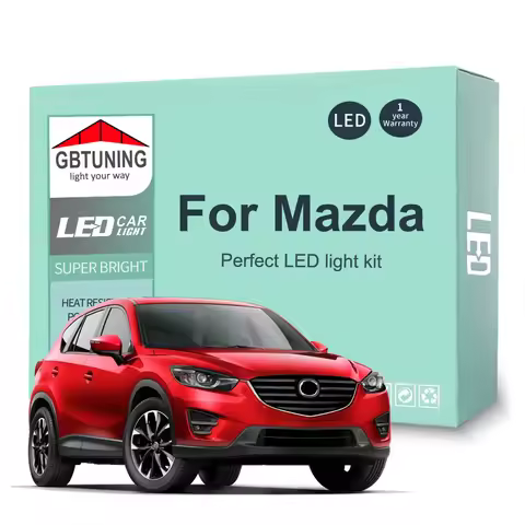 LED Interior Light Bulb Kit For Mazda 2 3 5 6 CX-3 CX-5 CX-7 CX-8 CX-9 CX3 CX5 CX7 CX8 CX9 Canbus In