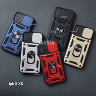 Iphone X Iphone Xs Iphone Xr Case Robot Slide Camera Protect + Ringstand Iphone X Iphone Xs Iphone X
