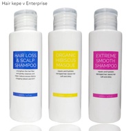 V9 Shampoo Hair Loss&Scalp(Kelemumur,Gatal,Gugur)/Shampoo Extreme Mooth/Hibiscus Masque 120ml