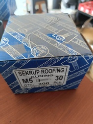 skrup roofing kuning 3cm moon lion / roofing 3 cm moon lion