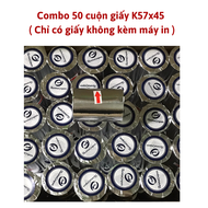 Máy in hóa đơn K57 Xprinter WNN58E Kết nối cổng USB + Bluetooth in bill tính tiền trên Điện Thoại và