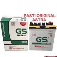 Aki Mobil / Battery GS ASTRA Type GS HYBRID 36B20R / NS40Z = NS40