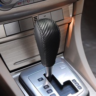 Car Gear Shift Knob Cover For Ford Focus Mk2 2005-2014 Ford Mondeo Fusion Fiesta 2008-2012 Leather G