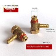 [Han-t] 1Pc Coffee Machine OPV Kit Part Small Safety Valve Steam Generator G1/8' 9Bar Safety Valve C