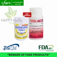 Happy Healthy Hub Original iFERN Fern D Vitamin D 60 &amp; Fern Activ Multivitamins Non Acidic 60 Capsules