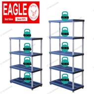 RAK PENYIMPANAN / RAK TUGAS BERAT / RAK / RAK SERBAGUNA / RAK DIY / RAK PLASTIK / RAK GUDANG