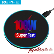 [Ppds] Kepphe 65W ไร้สายอย่างเร็วเครื่องชาร์จสำหรับซัมซุง Galaxy S20 S9 + S8 Note 9 USB แผ่นชาร์จสำหรับ iPhone Qi 12 11 Pro XR X 8 Plus