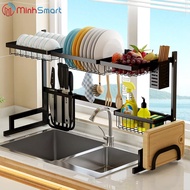 Kệ úp chén trên bồn rửa ( Cao Cấp) Kệ úp chén đa năng( Inox Sơn Tĩnh Điện 3 lớp ) Kệ để chén bát trê