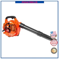 LANRU Leaf Blower Gas Powered 2-Stroke Engine 25.4CC 275.45CFM Air Volume 0.65L Oil Tank Handheld Po