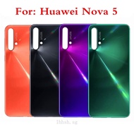 Battery Back Rear Cover Door Housing For Huawei Nova 5 Battery Back Cover For Huawei Nova 5 Repair Parts Replacement