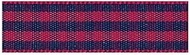 Ribbonbon 176 3800036176 Check Tufty Ribbon 176 1.4 in (36 mm) Width 176.9 ft (45 m)