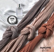 Hijab Pashmina Plisket Lidi Full Terbaru Ukuran 180x75Cm Bahan Ceruty Premium Warna Terlengkap