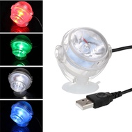 Mini Submersible Aquarium LED Lighting Waterproof Fish Tank Spotlight Lamp LED Light For Aquarium Ba