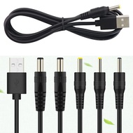 5V 3A 1M 2M 6FT USB A Male To DC 5521 5525 41.7 3.51.35 2.50.7 MM Jack Plug Extension Power Cord Sup