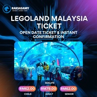 [PROMO 2024] Legoland Sealife Waterpark Theme Park Malaysia Johor Ticket [PM FIRST FOR PROMO]