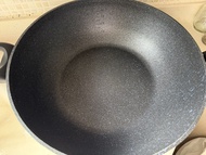  The Fissler Adamant® Wok Frying Pan 德國製 Adamant Wok 碳矽隕石系列單柄中式炒鑊32cm 連蓋