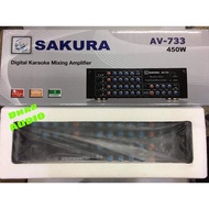 SAKURA AV-733 (ORIGINAL)DIGITAL KARAOKE MIXING AMPLIFIER 450 WATTS