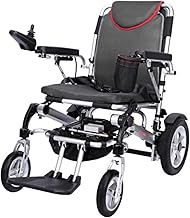 Fashionable Simplicity Wheelchairs Folding Foldable Electric Wheelchair Lightweight Portable Propelled Transport Travel Wheelchair With 20Ah Lithium Battery