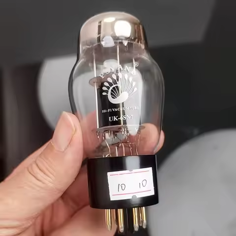 PSVANE UK 6sn7 Vacuum Tube Replaces 6n8p Cv181 6h8c for Vacuum Tube Amplifier HIFI Audio Valve