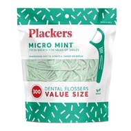 Plackers Micro Mint Dental Flossers 300P