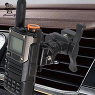 [Amuzocity] SiaBiced 2 Way Radio Car Holder Bracket ,Car Radio Holder Mount, Universal ,Walkie Talki