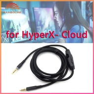 (rain)  Headphone Audio Cable Replacement Headphone Speaker Earphone Accessories for HyperX Cloud/Cloud Alpha Gaming Headset