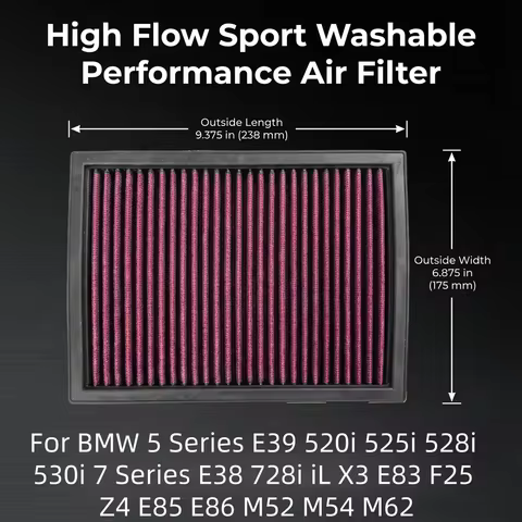 For BMW 5 Series E39 520i 525i 528i 530i 7 Series E38 728i iL X3 E83 F25 Z4 E85 E86 M52 M54 M62 High