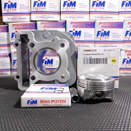 Boreup Piston Block Mio J, Jupiter Z1, Vega Force - 57 58 58.5 59 60 61 62 63 64 65 66mm - Custom Bl