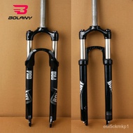 BOLANY 26'' 27.5'' 29'' Forks MTB Suspension bicycle Air forks 100mm Travel Preload Adjust QR 1-1/8" Threadless cycling