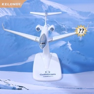KELONG1 1pcs gulfstream G650 máy bay Diecast quy mô 1 200 Máy bay mô hình máy bay g650er Máy bay mô