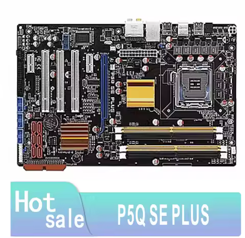 P5Q SE PLUS P45 Socket LGA 775 Q8200 Q8300 DDR2 Original Used On Sale 100% Testing
