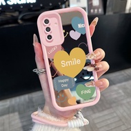 Casing hp for Samsung A17 4G A17 5G M17 5G F17 5G Case Casing Love and star pattern Silicone Softcas