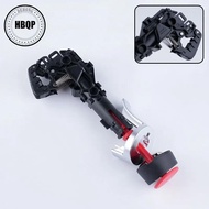 1PCS black baking paint with leather shift handle gear side cover DSG logo for VW Golf 6 7 R GTI Pas