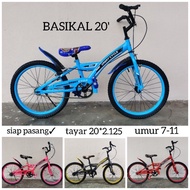 VVM: BASIKAL BUDAK 20' TAYAR HIDUP SESUAI 7-10 TAHUN KIDS BICYCLE 20' BASIKAL MURAH MDU