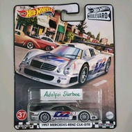Hotwheels hot wheels premium 1997 mercedes-benz clk-gtr edition Boulevard d2 real riders rubber tire