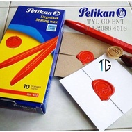 1PCS PELIKAN SEALING WAX / 10PCS PELIKAN SEALING WAX RED / STICK SEAL STAMPS WICK ENVELOPE LETTER