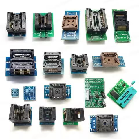 Universal IC Programmer BIOS NAND RT809H EMMC NAND Flash Programmer + 31 Adapter EDID Cable Inventor