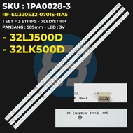 LG 32 Inch TV Backlight 32LJ500D 32LK500D 32LJ500 32LK500 RF-320E32-0701S-11A5