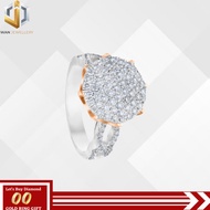cincin berlian eropa emas 18k asli original  berlian eropa b2