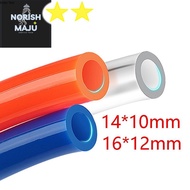 CGdailyToolsMix 16*12mm 14*10mm 1 Meter Pneumatic Pipe Tube diameter 16mm 14mm PU Air Gas Pipe Hose
