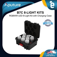 APUTURE B7C 8-LIGHT KITS RGBWW LED 8-Light Kit with Charging Case