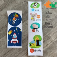 Busy board decorative stickers, busy boards