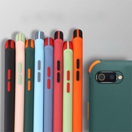 Casing 2Tone Macaron Realme C2 5 5i C3 7i C17 7Pro C11 C12 C15 C25 Narzo 20/30A C21Y C25Y Color Past