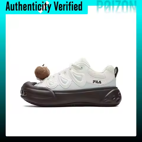 FILA MANGGIS Skate Shoes Women's Low-top Vanilla Ice White/Mist Cyan F12W643207FVN