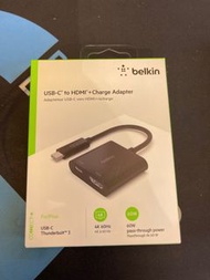 Belkin Type c to HDMI 4K Adapter &Charger