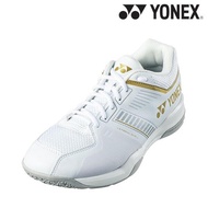 Yonex | รองเทาแบดมนตนโยเนกซ รน Strider Flow Wide สขาวทอง SHB-SF1WEX
