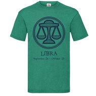 Libra Zodiac Sign Astrology T-Shirt Birthday Gift