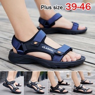 UCMVZO Men's Sandals Summer Outdoor Breathable Beach Sandals Gladiators Casual Roman Shoes Plus Size39-48